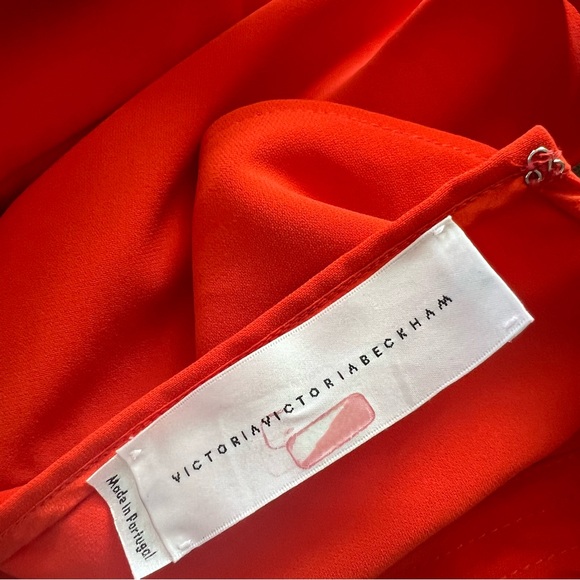 Victoria Beckham Back Tie Midi Shift Dress, Size UK12, US8 EXCELLENT! - Picture 13 of 16